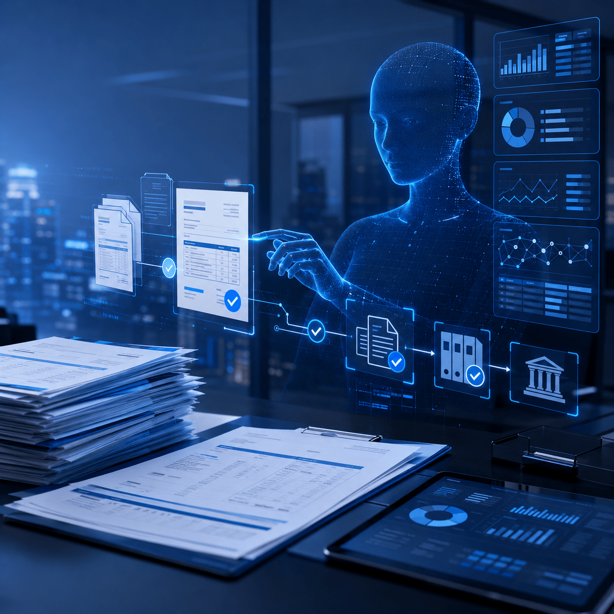 Procesamiento inteligente de facturas con Inteligencia Artificial